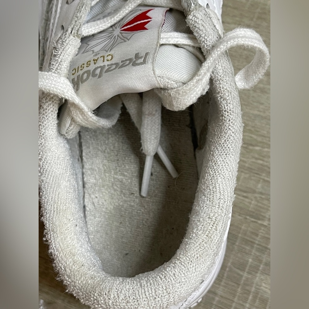 Reebok Club C Extra Platform Sneakers White Gum Sole Women’s 6 - Picture 11 of 13